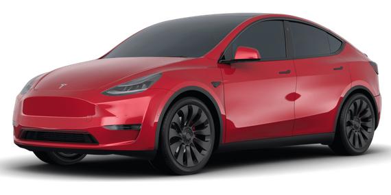 TESLA MODEL Y 2021 5YJYGDEF2MF252150 image